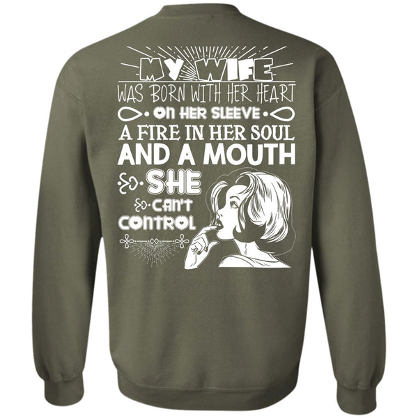 Fire In Her Soul T Shirt, I Love Wife Sweatshirt