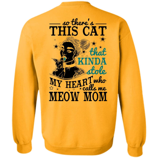 I Love Mom T Shirt, Calls Me Meow Mom Sweatshirt