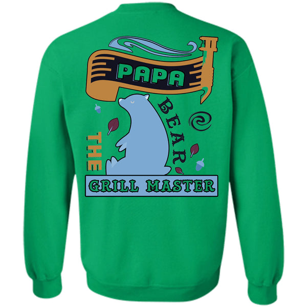 Being A Daddy T Shirt, Papa Bear The Grill Master Sweatshirt