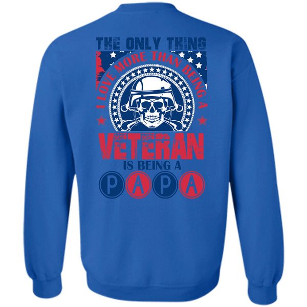 Being A Papa T Shirt, Flag American Sweatshirt