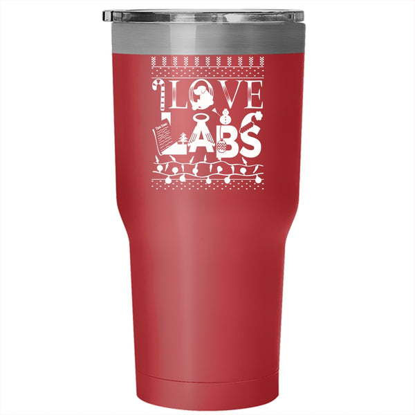 Love Labs Tumbler 30 oz Stainless Steel, Christmas Gift For Son Travel Mug