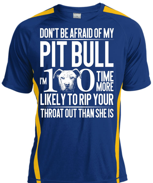 Don't Be Afraid Of My Pit Bull T Shirt, My Love T Shirt, Cool Shirt
