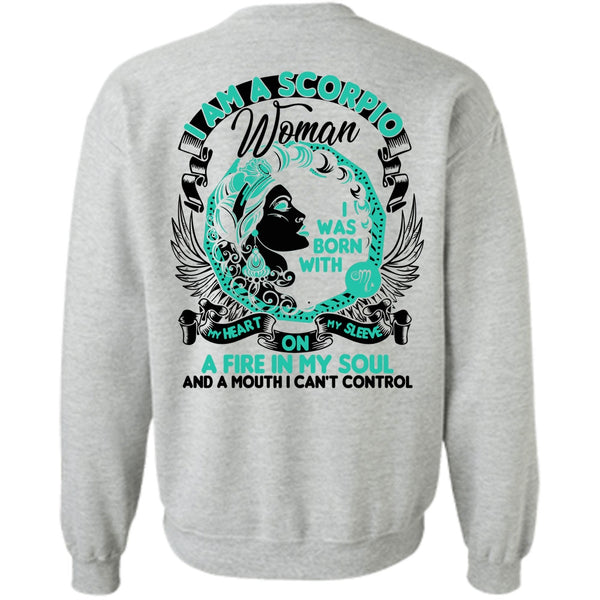 I Love Scorpio T Shirt, I Am A Scorpio Woman Sweatshirt