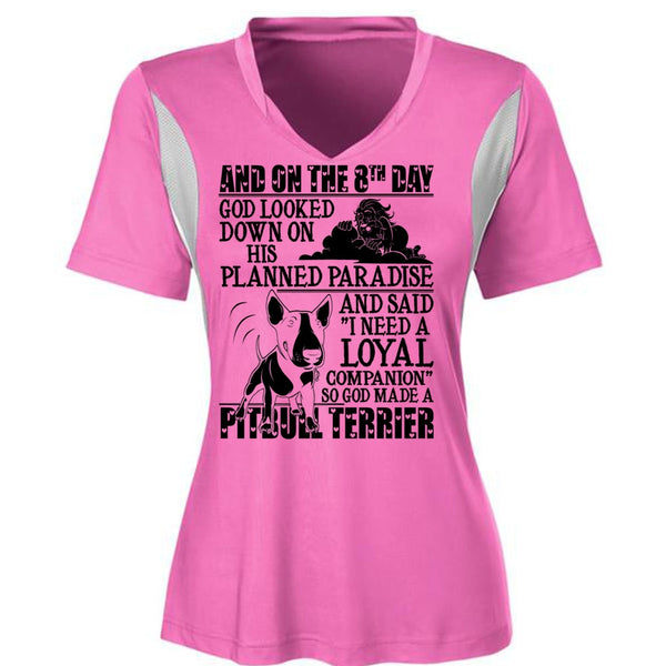 God Made A Pit Bull Terrier T Shirt, I Love Pit Bull T Shirt, Awesome T-Shirts