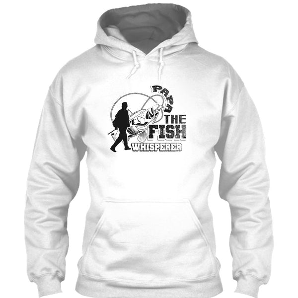 Papa The Fish Whisperer T Shirt, Fishing Papa T Shirt