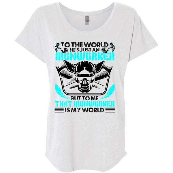 He's Just An Ironworker T Shirt, I Love Ironworker T Shirt, Awesome T-Shirts
