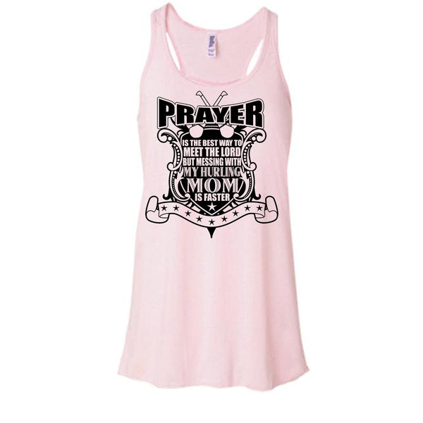 Messing With My Hurling Mom T Shirt, Gift For Mom Tank Top