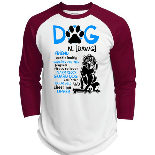 Dog Friend Cuddle Buddy Walking T Shirt, Dog Comforter Door Bell T Shirt, Awesome T-Shirts  (Polyester Game Baseball Jersey)