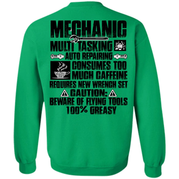 I Love Mechanic T Shirt, Mechanic Multitasking Sweatshirt
