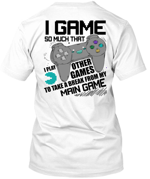 A black t-shirt with the shopify logo