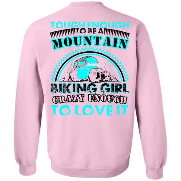 I Love Biking T Shirt, Mountain Biking Girl Sweatshirt