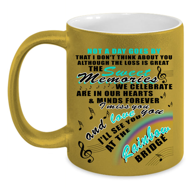 I'll See You At The Rainbow Brige Coffee Mug, The Sweet Memories Accent Mug