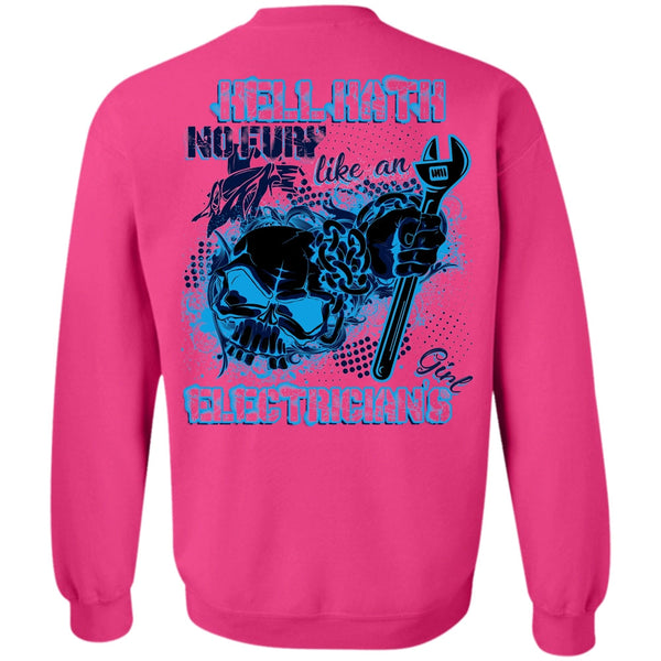 I Love Electrician T Shirt, Like An Electrician's Girl Sweatshirt