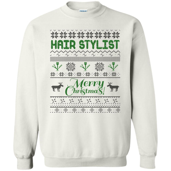 Gift For Merry Christmas T Shirt, Hair Stylist Merry Christmas Sweatshirt