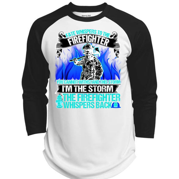 A black t-shirt with the shopify logo