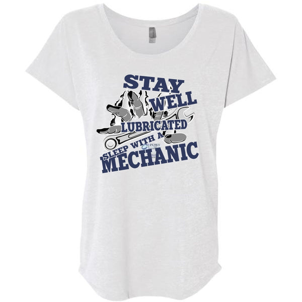 Stay Well Lubricated Sleep With A Mechanic T Shirt, I Love Mechanic T Shirt, Awesome T-Shirts