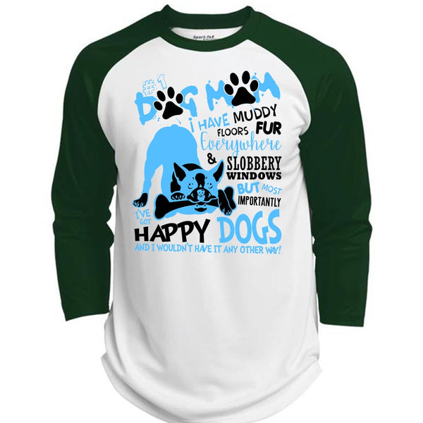 Dog Mom I Have Muddy Floor T Shirt, I Love My Dog T Shirt, Awesome T-Shirts  (Polyester Game Baseball Jersey)