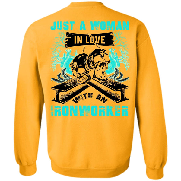 I Love Ironworker T Shirt, Love With An Ironworker Sweatshirt