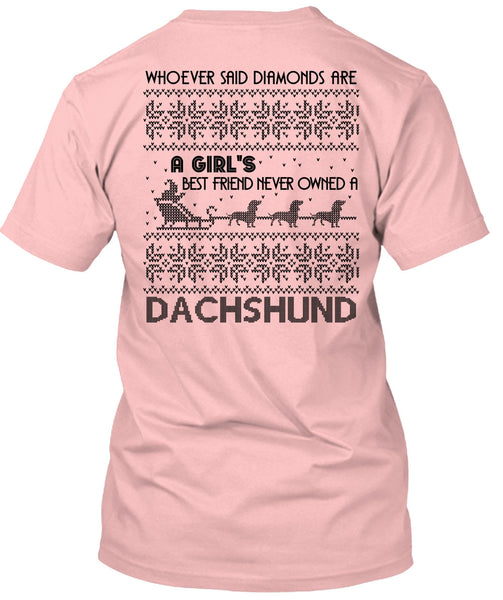 Never Owned A Dachshund T Shirt, I Love My Dog T Shirt