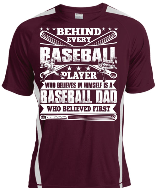 Baseball Dad T Shirt, Behind Every Baseball T Shirt, Cool Shirt