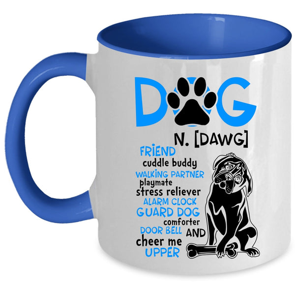 Cute Gift For Dog Lovers Coffee Mug, Dog Accent Mug