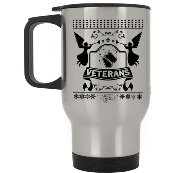 Christmas Gift For Veterans Travel Mug, Veterans Mug