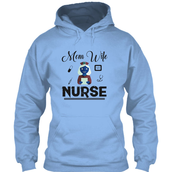 A black t-shirt with the shopify logo