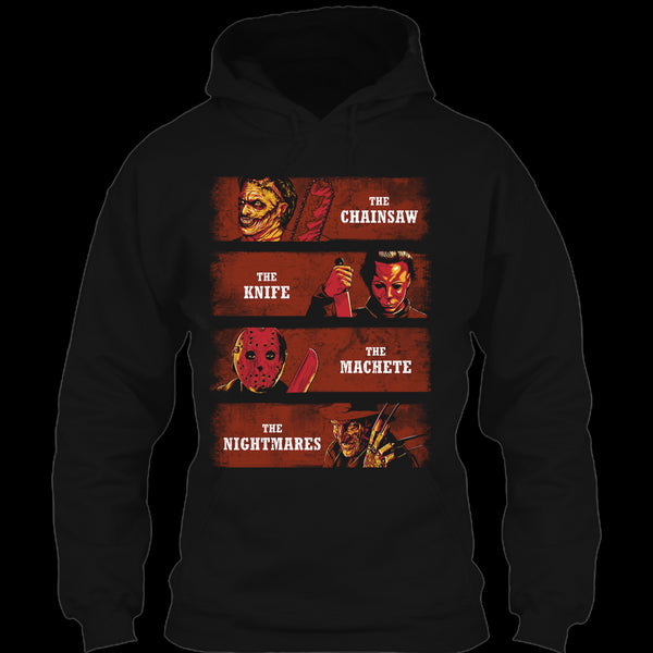 A black t-shirt with the shopify logo