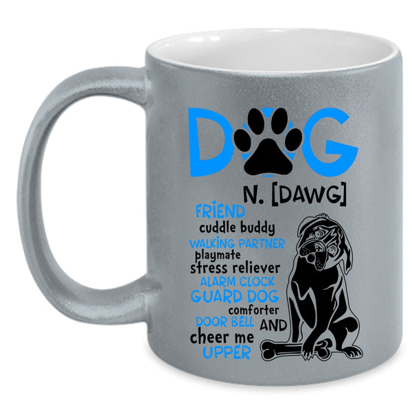 Cute Gift For Dog Lovers Coffee Mug, Dog Accent Mug