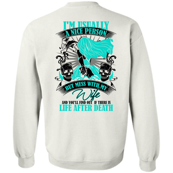 A black t-shirt with the shopify logo