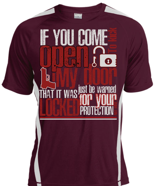 If You Come To Kick Open My Door T Shirt, Being A Gunner T Shirt, Cool Shirt
