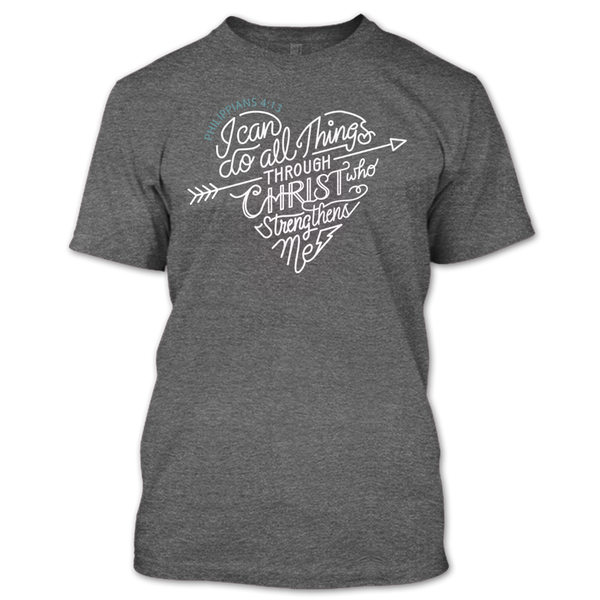 A black t-shirt with the shopify logo