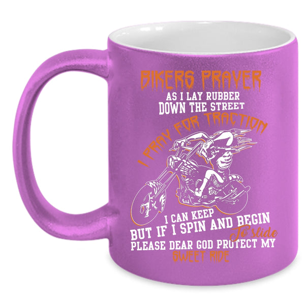 Bikers Prayer Coffee Mug, Awesome Gift For Bikers Coffee Cup
