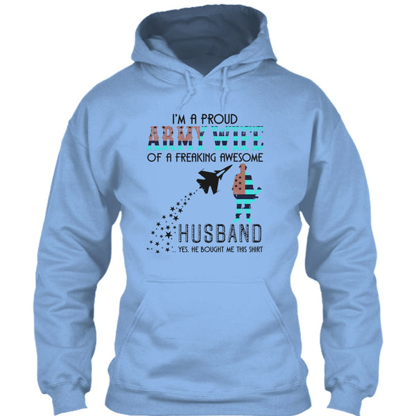 I'm A Proud Army Wife T Shirt, Coolest Army Wife T Shirt