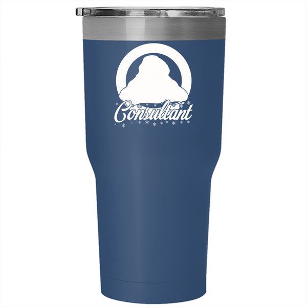 I'm A Consultant Tumbler 30 oz Stainless Steel, Awesome Christmas Travel Mug