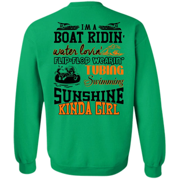 I Love Swimming T Shirt, Swimming Sunshine Kinda Girl Sweatshirt