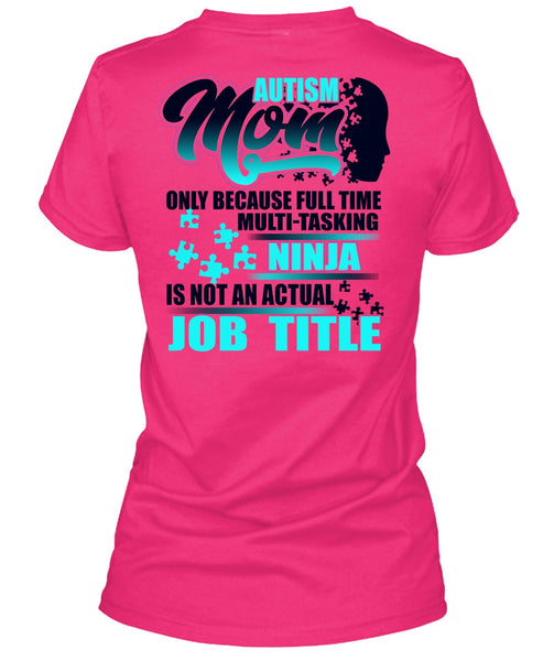 Autism Mom T Shirt, I Love Mom T Shirt