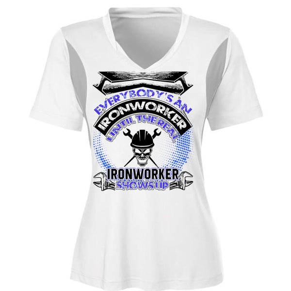Ironworker Shows Up T Shirt, Everybody's An Ironworker T Shirt, Awesome T-Shirts