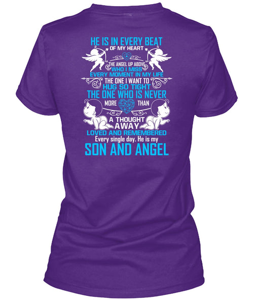 Beat Of My Heart T Shirt, Son And Angel T Shirt