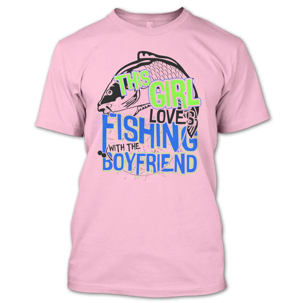 This Girl Loves Fishing T Shirt, Coolest Fishing T Shirt