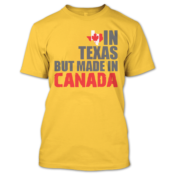 A black t-shirt with the shopify logo