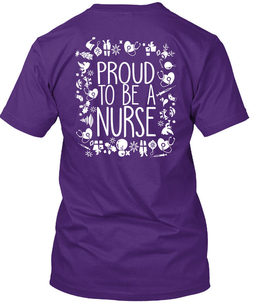 Proud To Be A Nurse T Shirt, I Love Christmas T Shirt
