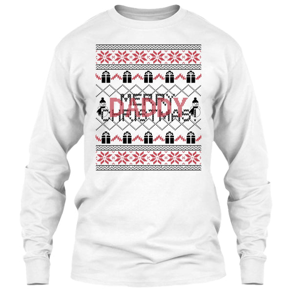 Daddy Merry Christmas T Shirt, Awesome Merry Christmas T Shirt