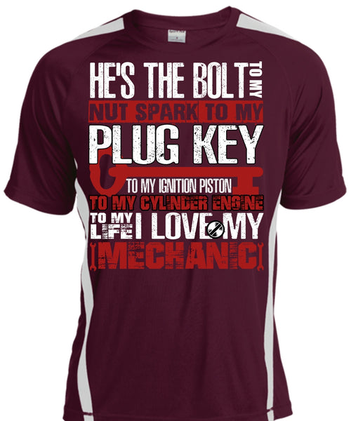 I Love My Mechanic T Shirt, To My Life T Shirt, Cool Shirt