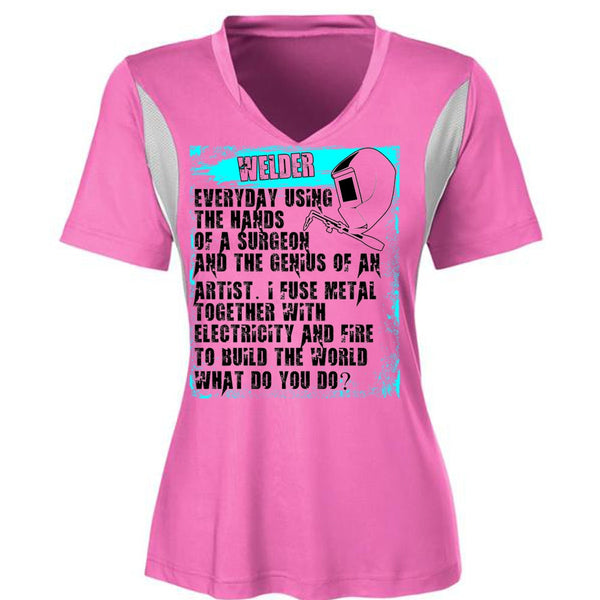 Welder Everyday Using The Hands T Shirt, I Love Welding T Shirt, Awesome T-Shirts