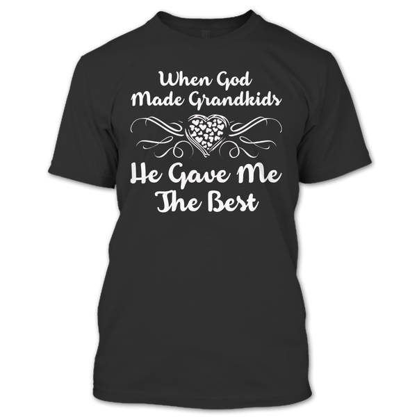 A black t-shirt with the shopify logo