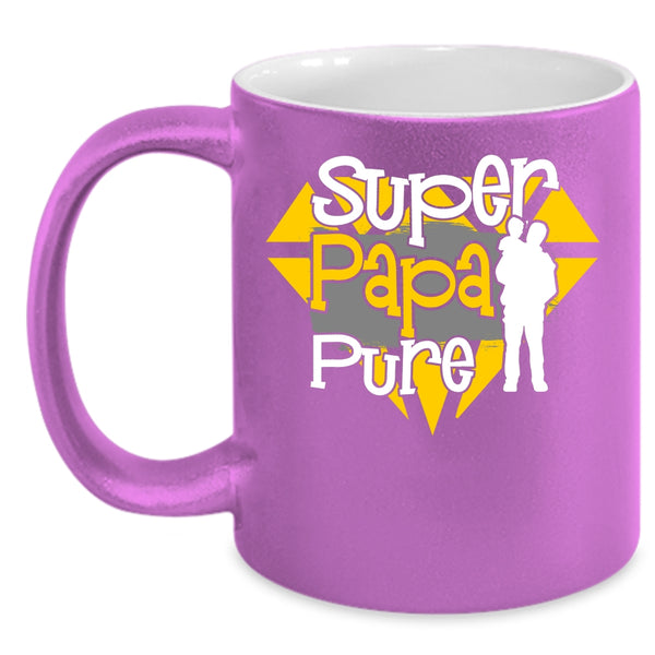 Cool Papa Pure Coffee Mug, Awesome Dad Coffee Cup
