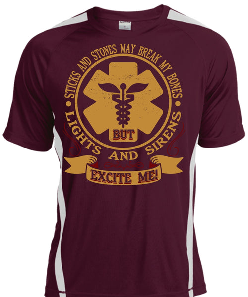 Lights And Sirens Excite Me T Shirt, Being A Doctor T Shirt, Cool Shirt