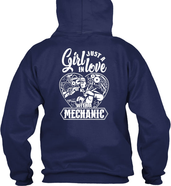 Just A Girl In Love With A Mechanic T Shirt, Being A Mechanic T Shirt