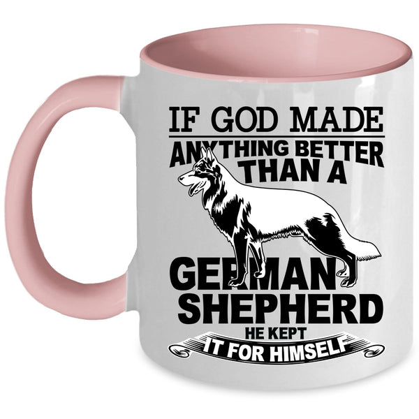 Awesome Dog Lovers Coffee Mug, Cool German Shepherd Accent Mug